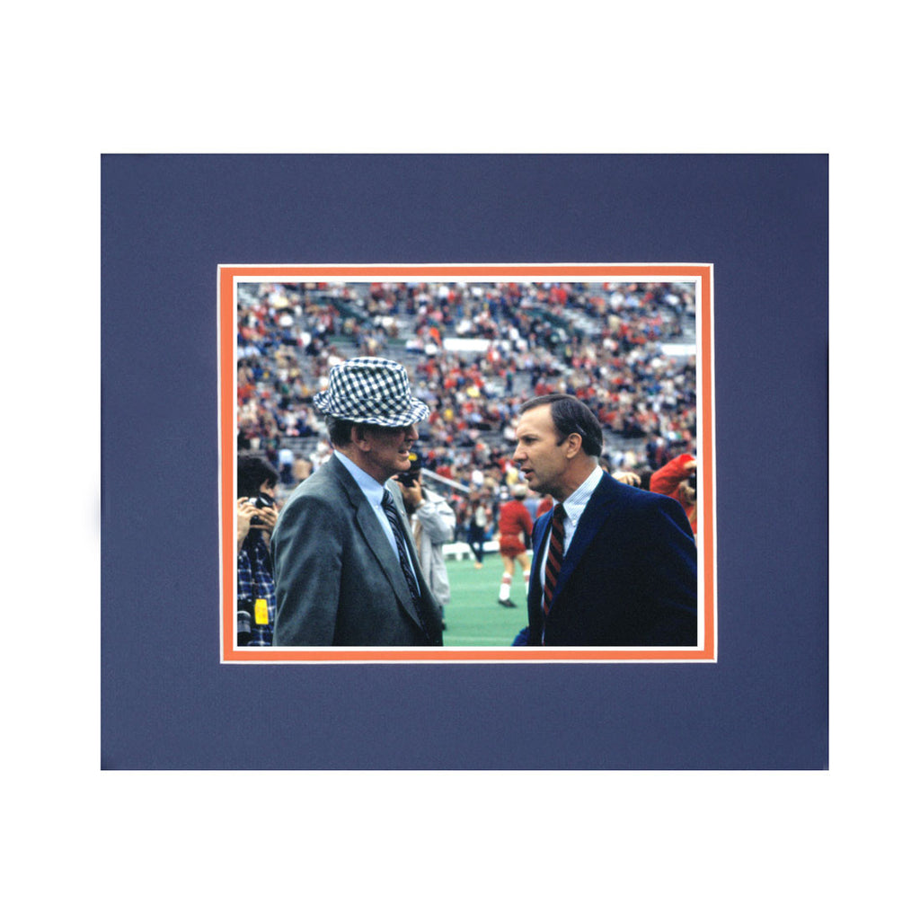 Auburn Head Coach Pat Dye and Alabama Legend Bear Bryant – Auburn Art