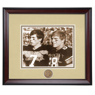 Auburn Vintage Football Legends Pat Sullivan and Terry Beasley