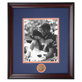 Auburn Tiger Quarterback Legend Pat Sullivan Heisman Trophy Winner Framed Photo