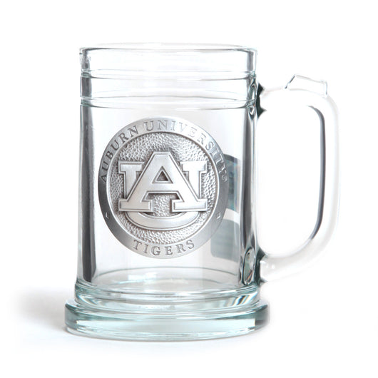 Auburn Stein with Pewter AU Logo