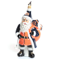 Collectible Auburn Santa Ornament