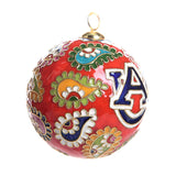 Auburn Paisley Cloisonné Ornament