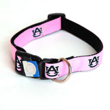 Pink and Black AU Dog Collar