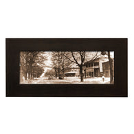 Auburn Vintage College Street Panoramic Framed Photo from 1910