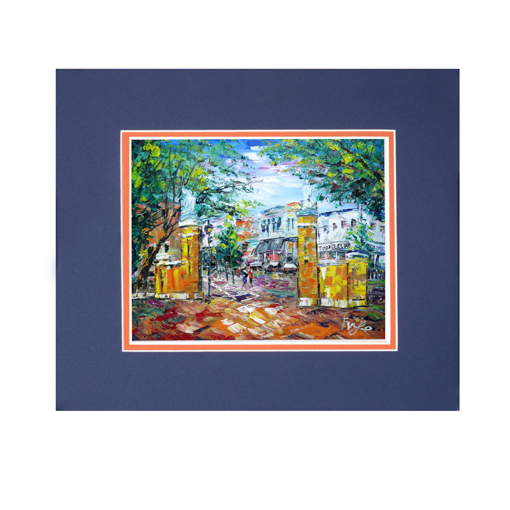 Gates At Toomers Corner - Beautiful Quality Framed Print of Toomer's D ...