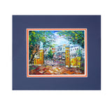 Gates At Toomers Corner - Beautiful Quality Framed Print of Toomer's Drugstore and Eagle Statues