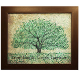 Auburn Thumbprint Family Tree - Toomer Oaks - Created A-Day 2013