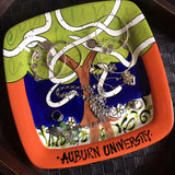 Victory at Auburn University Toomers Corner Plate - An Auburn Art Exclusive