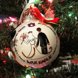 Exclusive War Eagle Wedding Ornament